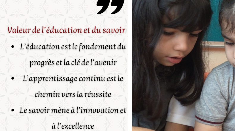 Valeurs éducatives